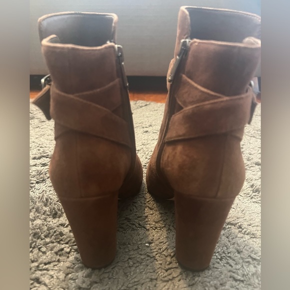 Sam Edelman Brown Suede Ankle Boots - Picture 4 of 4